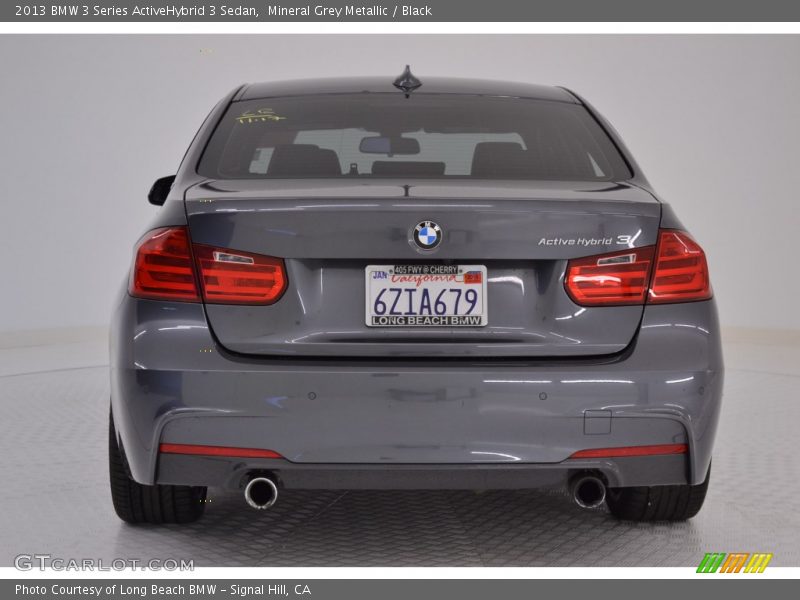 Mineral Grey Metallic / Black 2013 BMW 3 Series ActiveHybrid 3 Sedan