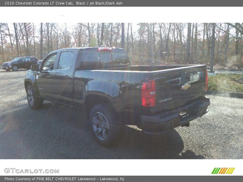 Black / Jet Black/Dark Ash 2016 Chevrolet Colorado LT Crew Cab