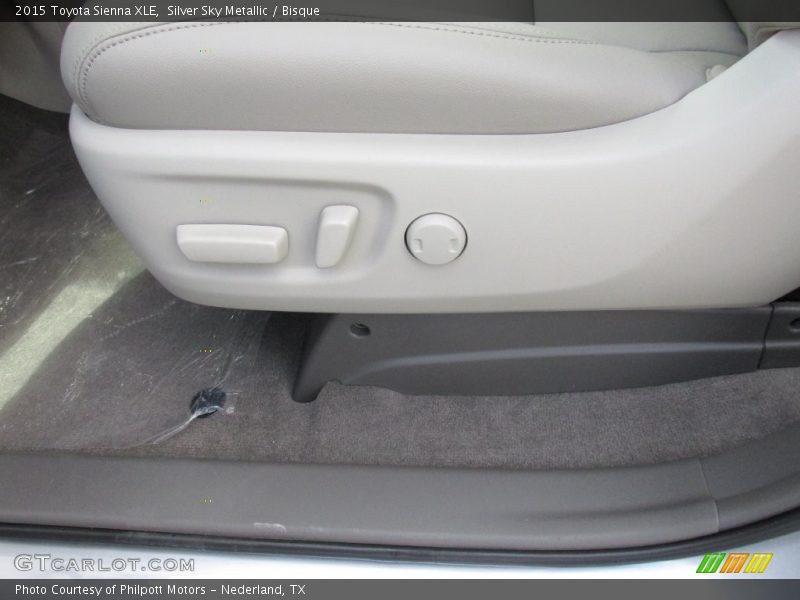 Silver Sky Metallic / Bisque 2015 Toyota Sienna XLE