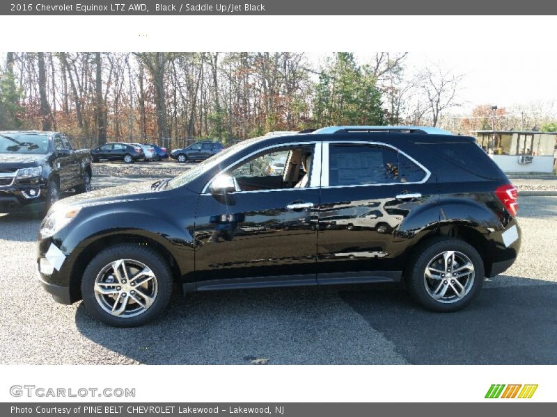 Black / Saddle Up/Jet Black 2016 Chevrolet Equinox LTZ AWD