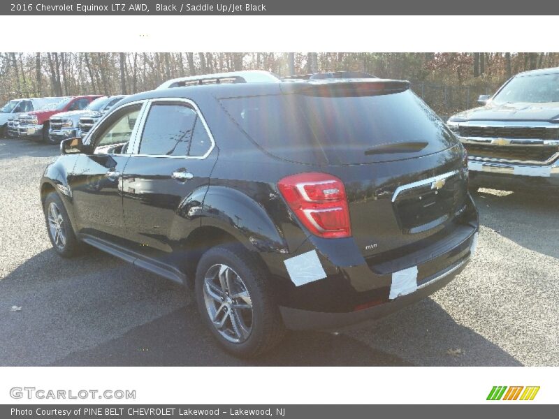 Black / Saddle Up/Jet Black 2016 Chevrolet Equinox LTZ AWD