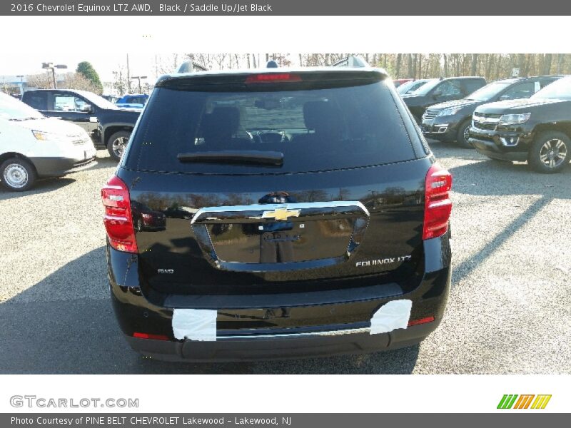 Black / Saddle Up/Jet Black 2016 Chevrolet Equinox LTZ AWD