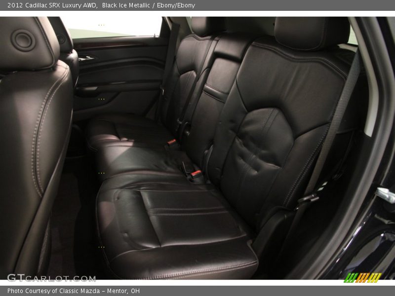 Black Ice Metallic / Ebony/Ebony 2012 Cadillac SRX Luxury AWD