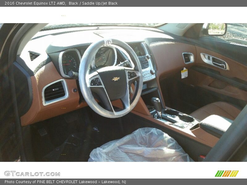 Saddle Up/Jet Black Interior - 2016 Equinox LTZ AWD 