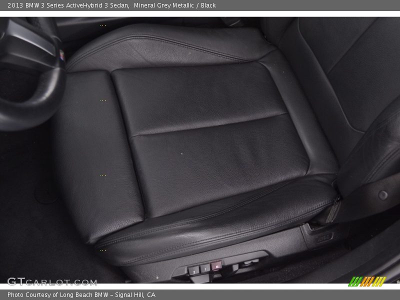 Mineral Grey Metallic / Black 2013 BMW 3 Series ActiveHybrid 3 Sedan