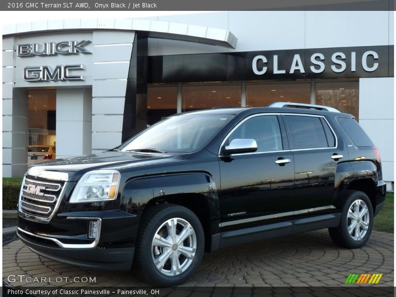 Onyx Black / Jet Black 2016 GMC Terrain SLT AWD