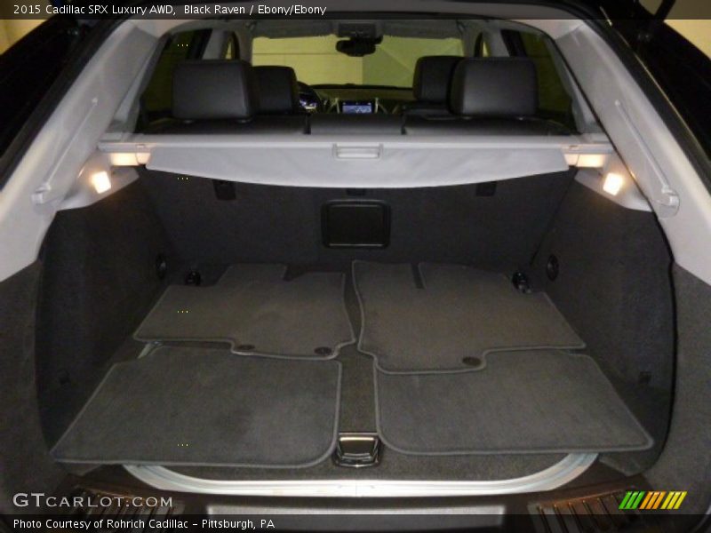 Black Raven / Ebony/Ebony 2015 Cadillac SRX Luxury AWD
