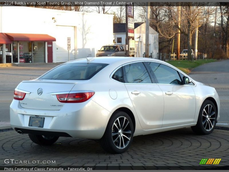 White Diamond Tricoat / Cashmere 2016 Buick Verano Sport Touring Group
