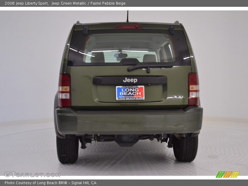 Jeep Green Metallic / Pastel Pebble Beige 2008 Jeep Liberty Sport