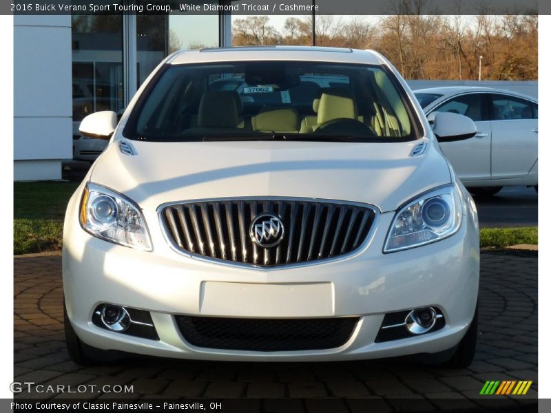 White Diamond Tricoat / Cashmere 2016 Buick Verano Sport Touring Group