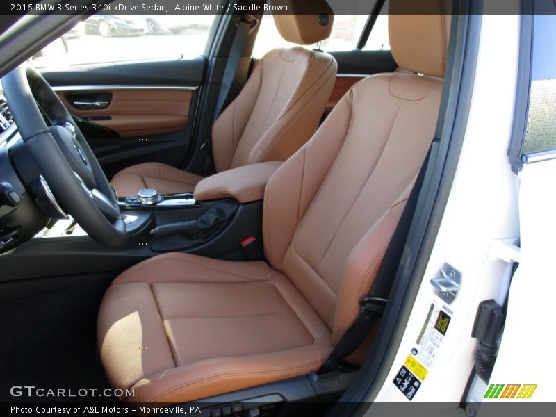 Front Seat of 2016 3 Series 340i xDrive Sedan