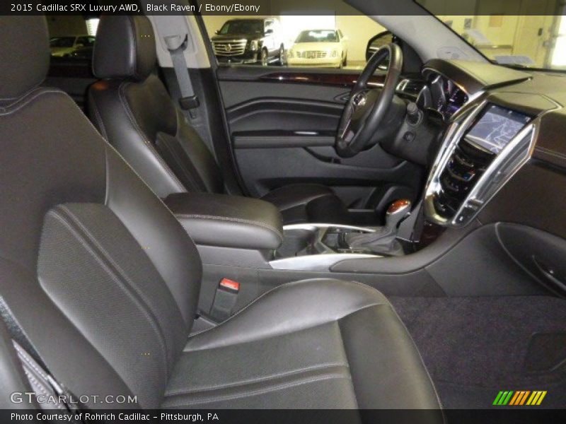 Black Raven / Ebony/Ebony 2015 Cadillac SRX Luxury AWD