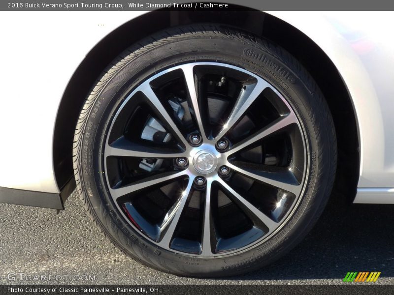 White Diamond Tricoat / Cashmere 2016 Buick Verano Sport Touring Group