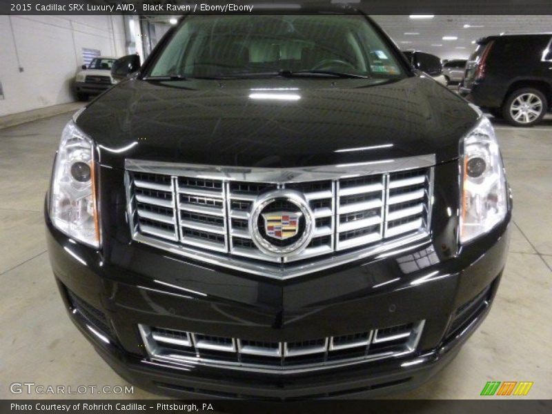 Black Raven / Ebony/Ebony 2015 Cadillac SRX Luxury AWD