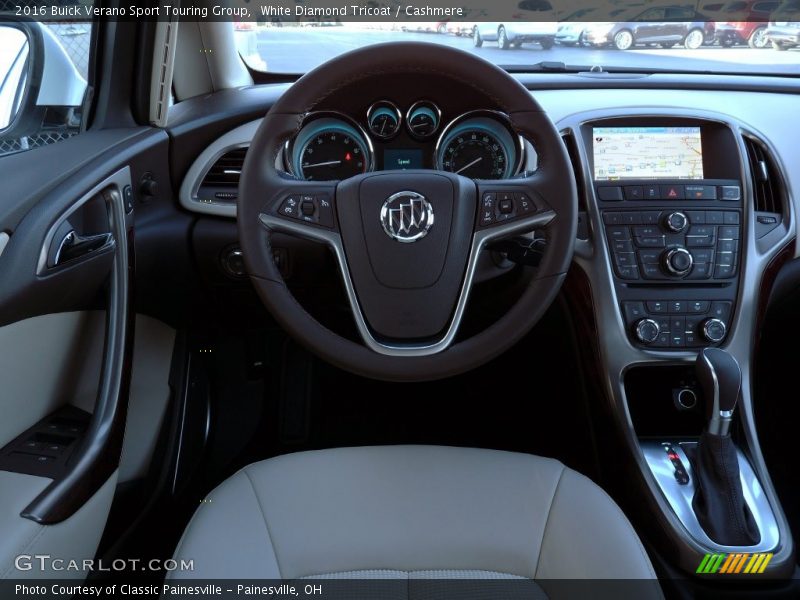 White Diamond Tricoat / Cashmere 2016 Buick Verano Sport Touring Group