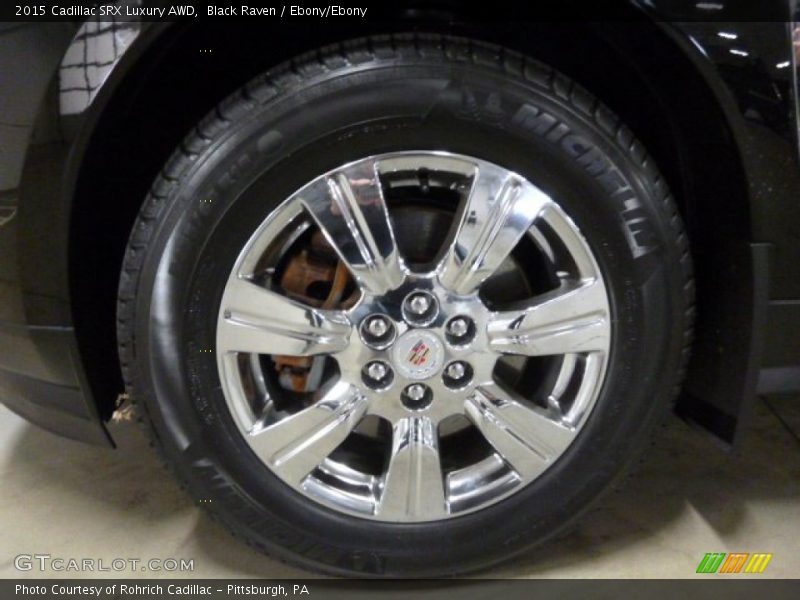 Black Raven / Ebony/Ebony 2015 Cadillac SRX Luxury AWD