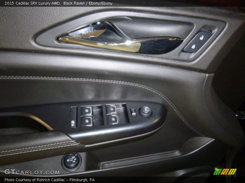 Black Raven / Ebony/Ebony 2015 Cadillac SRX Luxury AWD