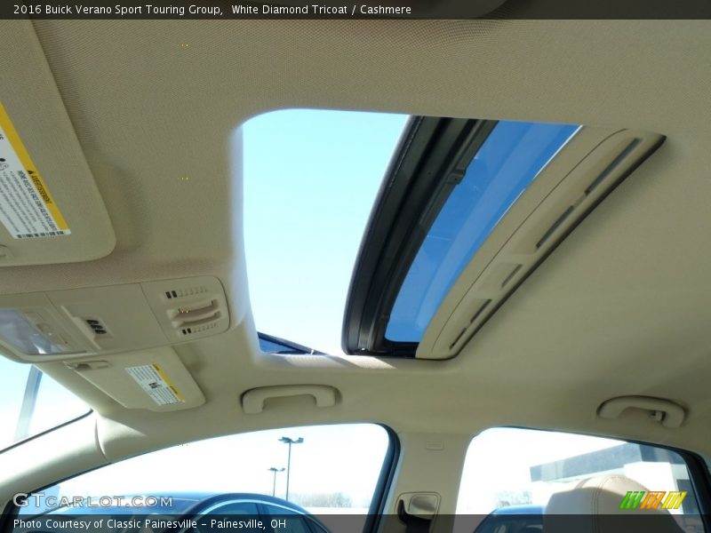 White Diamond Tricoat / Cashmere 2016 Buick Verano Sport Touring Group