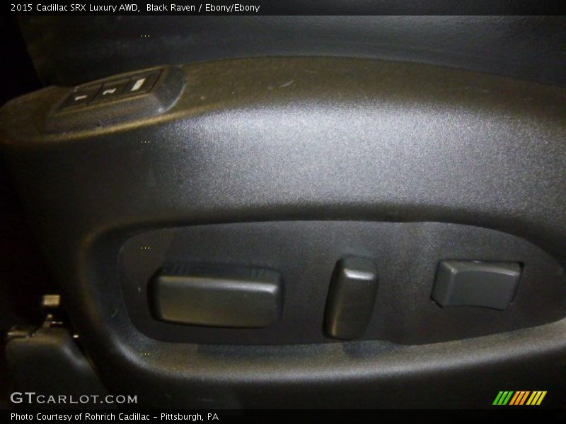 Black Raven / Ebony/Ebony 2015 Cadillac SRX Luxury AWD