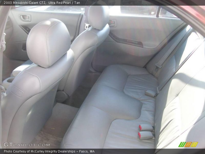 Ultra Red Pearl / Tan 2003 Mitsubishi Galant GTZ