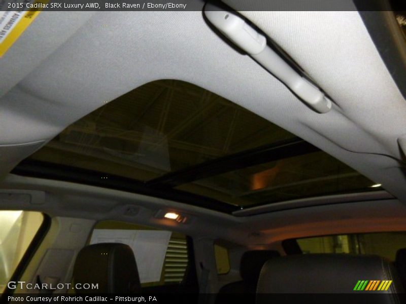 Black Raven / Ebony/Ebony 2015 Cadillac SRX Luxury AWD