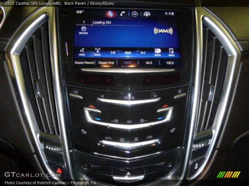 Black Raven / Ebony/Ebony 2015 Cadillac SRX Luxury AWD