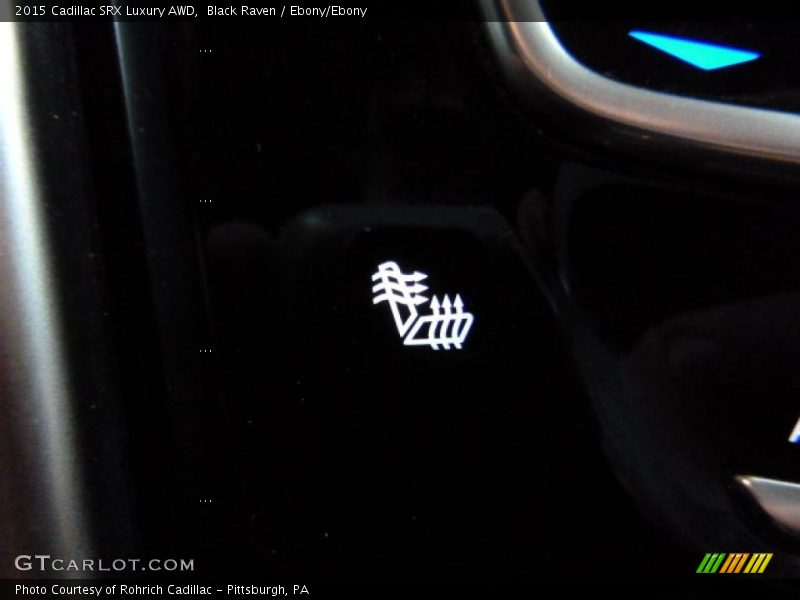Black Raven / Ebony/Ebony 2015 Cadillac SRX Luxury AWD