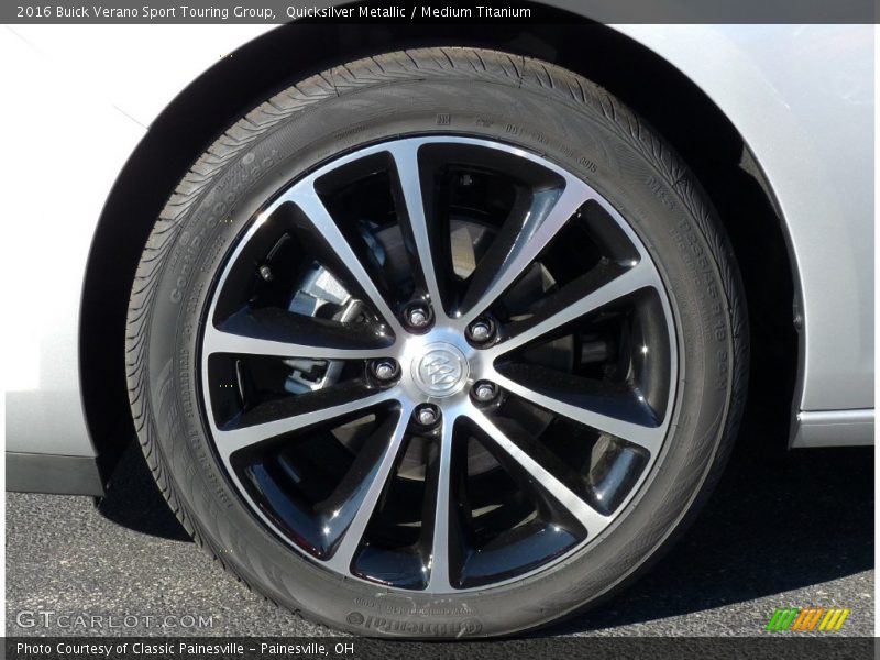 Quicksilver Metallic / Medium Titanium 2016 Buick Verano Sport Touring Group