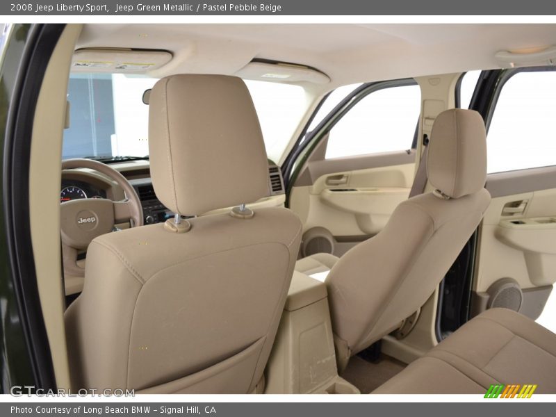 Jeep Green Metallic / Pastel Pebble Beige 2008 Jeep Liberty Sport