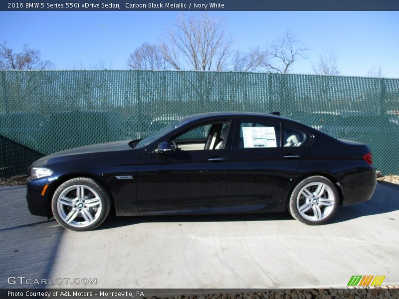  2016 5 Series 550i xDrive Sedan Carbon Black Metallic