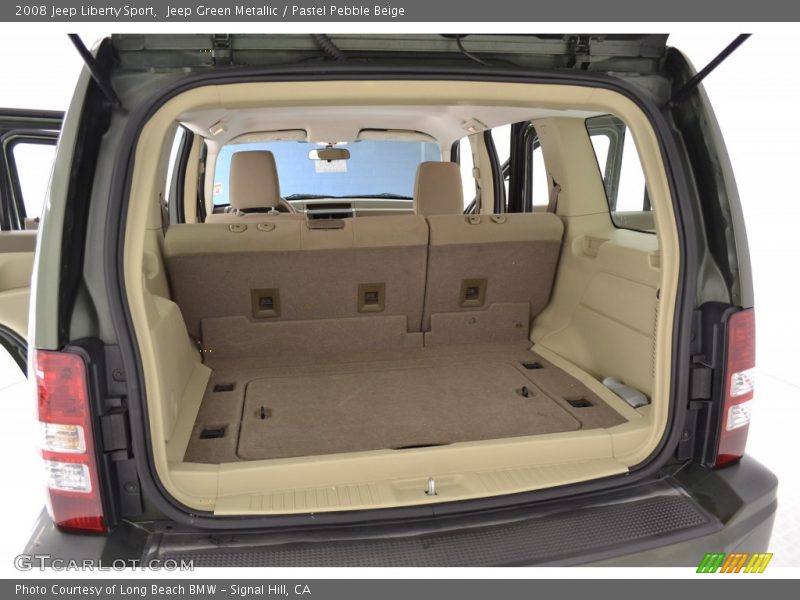 Jeep Green Metallic / Pastel Pebble Beige 2008 Jeep Liberty Sport