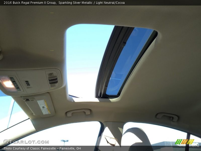 Sparkling Silver Metallic / Light Neutral/Cocoa 2016 Buick Regal Premium II Group
