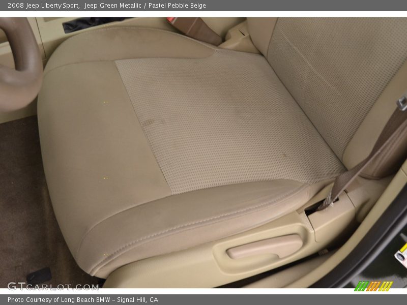 Jeep Green Metallic / Pastel Pebble Beige 2008 Jeep Liberty Sport