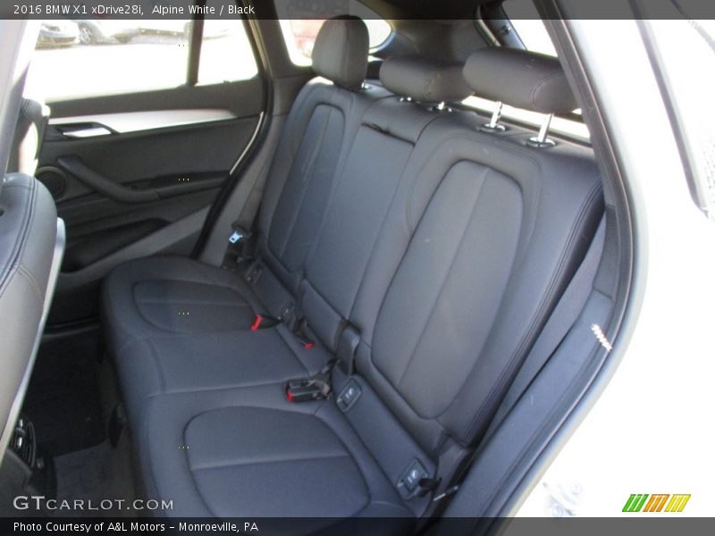 Rear Seat of 2016 X1 xDrive28i
