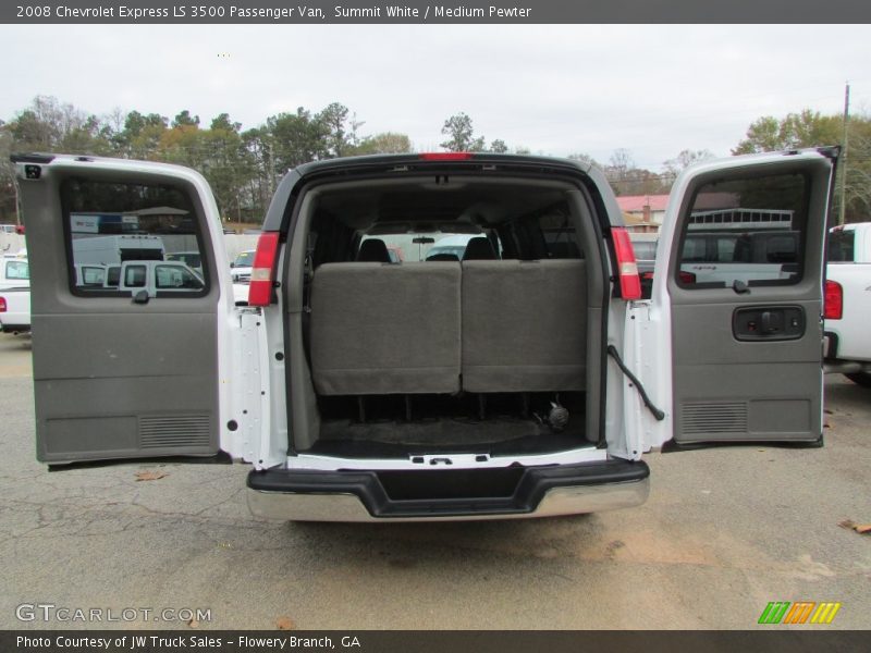 Summit White / Medium Pewter 2008 Chevrolet Express LS 3500 Passenger Van