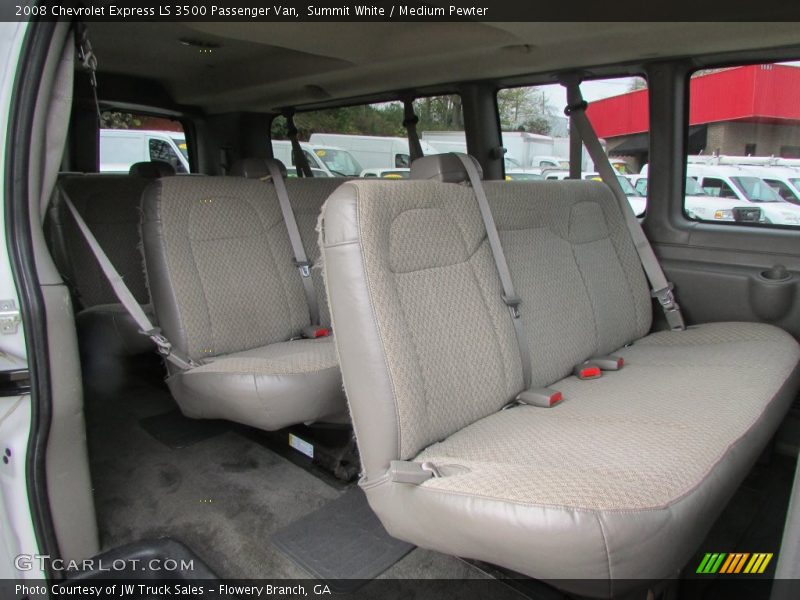 Summit White / Medium Pewter 2008 Chevrolet Express LS 3500 Passenger Van