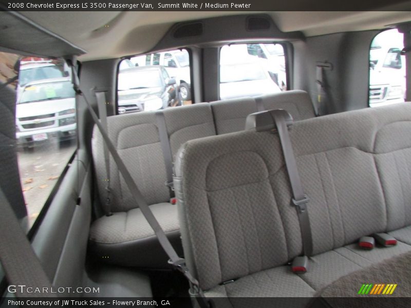 Summit White / Medium Pewter 2008 Chevrolet Express LS 3500 Passenger Van