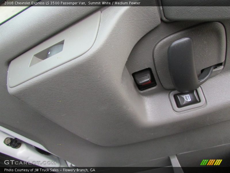 Summit White / Medium Pewter 2008 Chevrolet Express LS 3500 Passenger Van