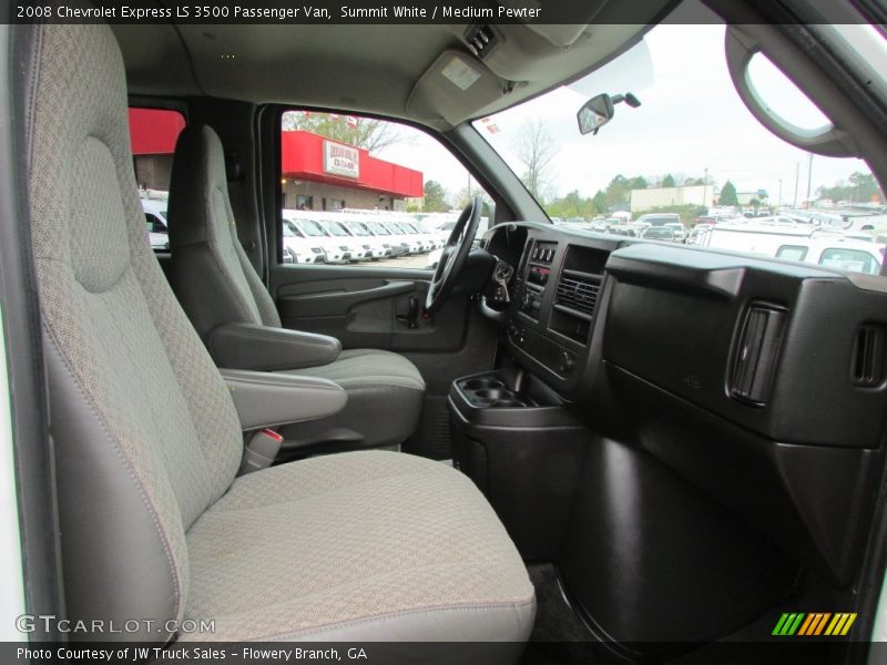 Summit White / Medium Pewter 2008 Chevrolet Express LS 3500 Passenger Van