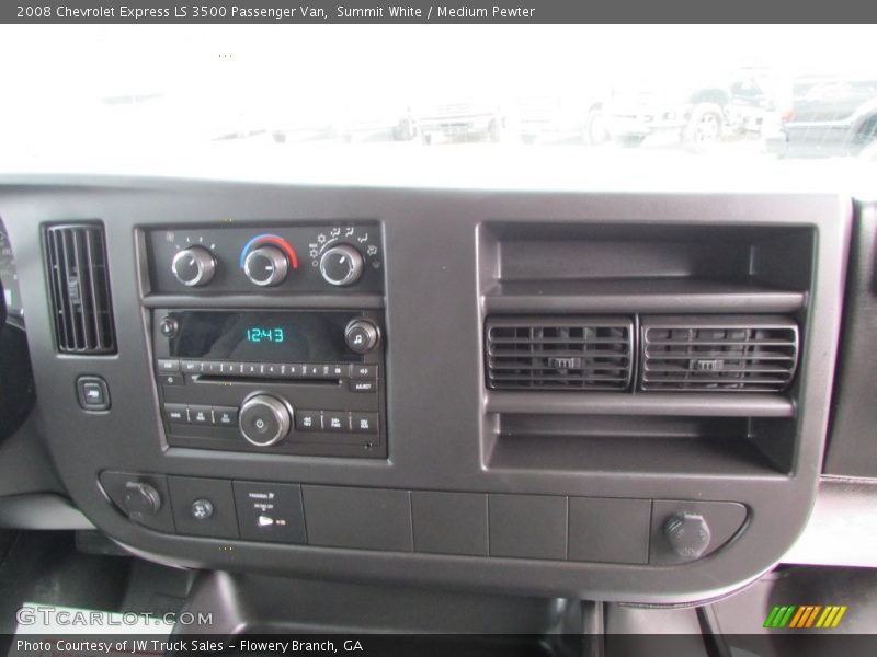 Summit White / Medium Pewter 2008 Chevrolet Express LS 3500 Passenger Van