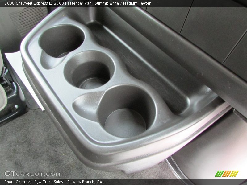 Summit White / Medium Pewter 2008 Chevrolet Express LS 3500 Passenger Van