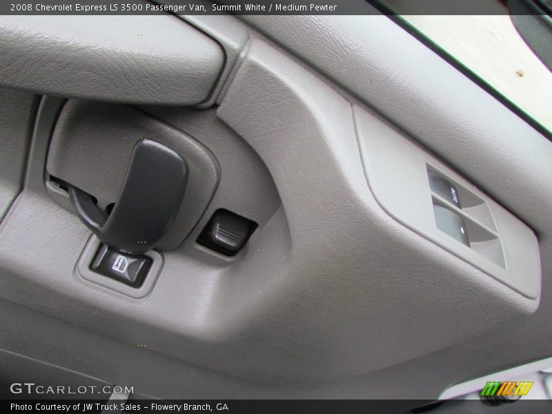 Summit White / Medium Pewter 2008 Chevrolet Express LS 3500 Passenger Van