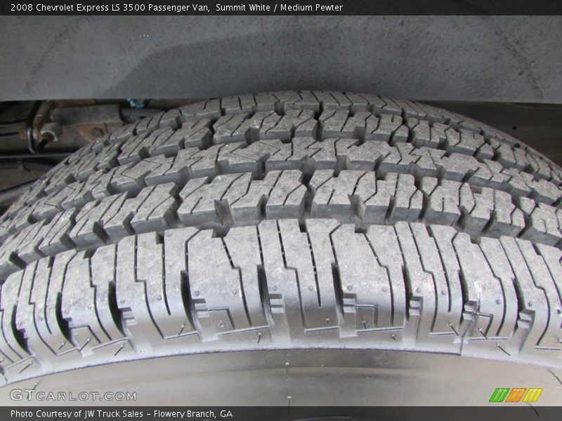 Summit White / Medium Pewter 2008 Chevrolet Express LS 3500 Passenger Van