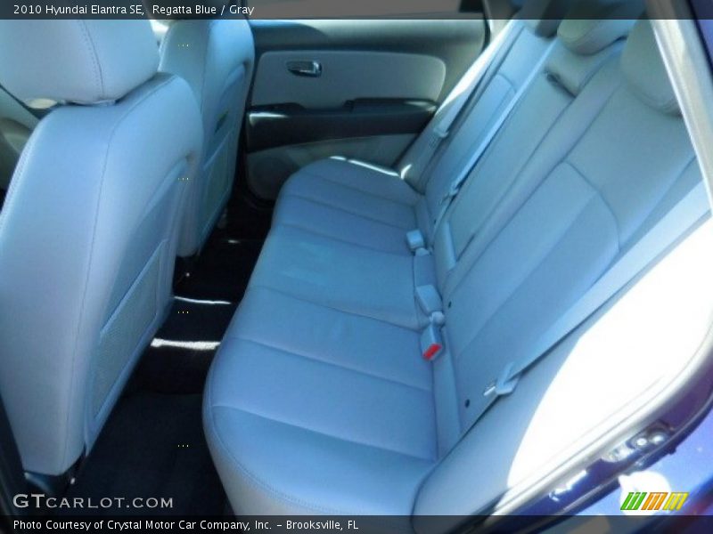 Regatta Blue / Gray 2010 Hyundai Elantra SE