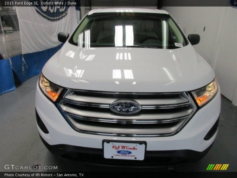 Oxford White / Dune 2015 Ford Edge SE