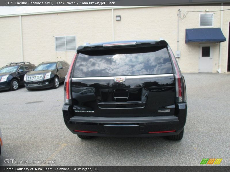 Black Raven / Kona Brown/Jet Black 2015 Cadillac Escalade 4WD