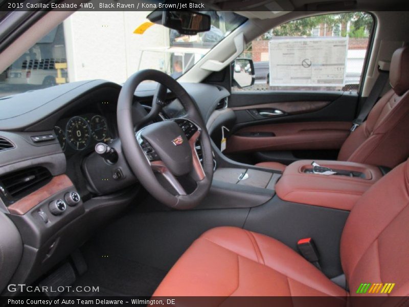  2015 Escalade 4WD Kona Brown/Jet Black Interior