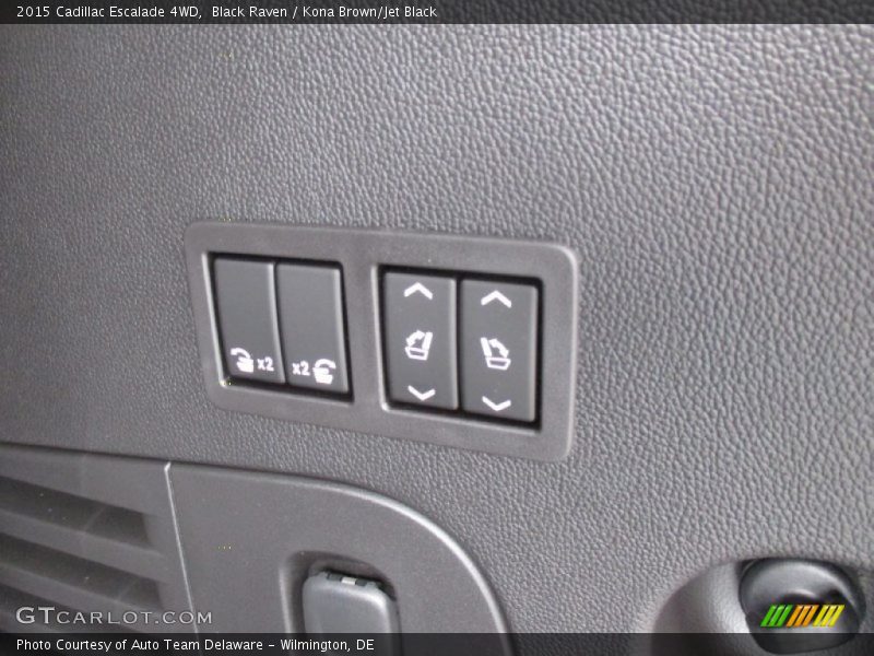 Black Raven / Kona Brown/Jet Black 2015 Cadillac Escalade 4WD