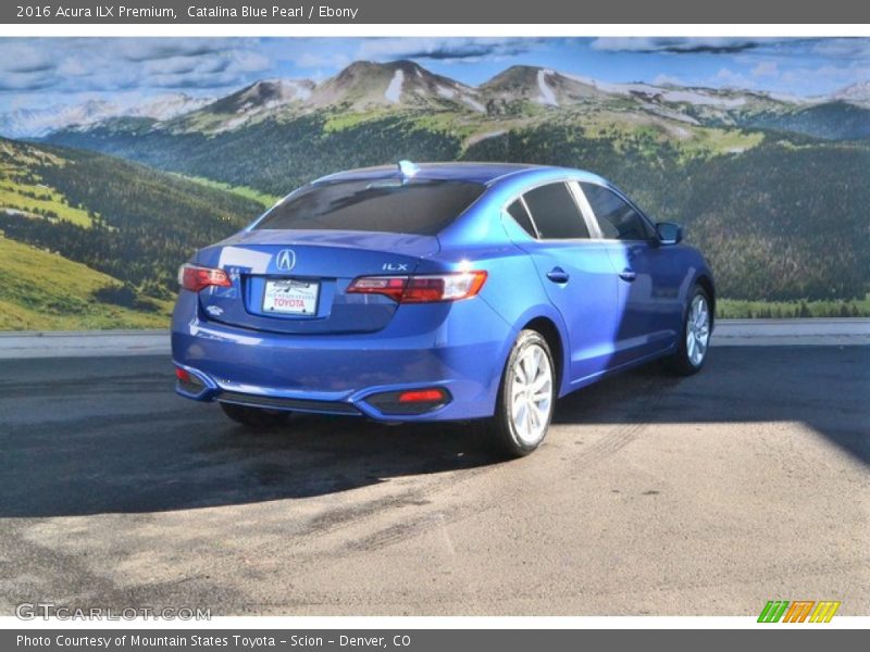 Catalina Blue Pearl / Ebony 2016 Acura ILX Premium