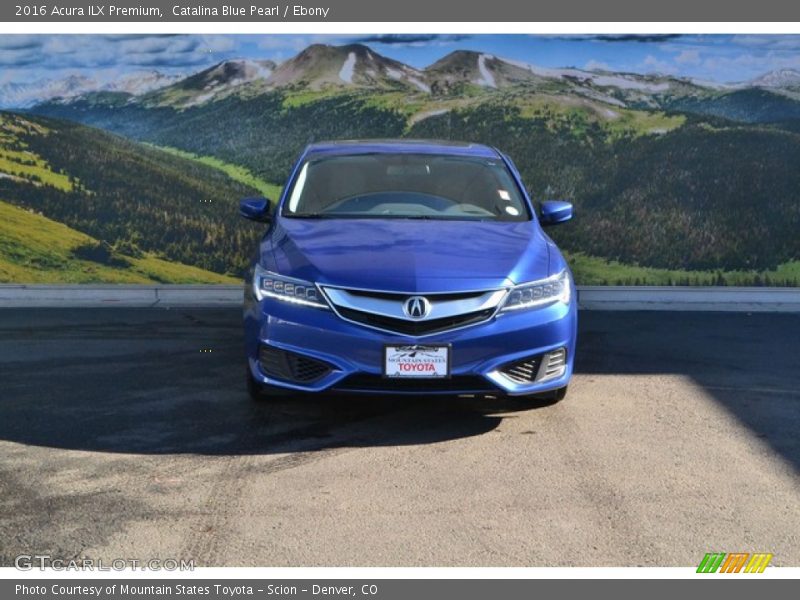 Catalina Blue Pearl / Ebony 2016 Acura ILX Premium